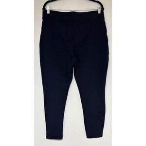 Quince Navy Blue Women’s Pointe Pants Size XL Elastic Waist